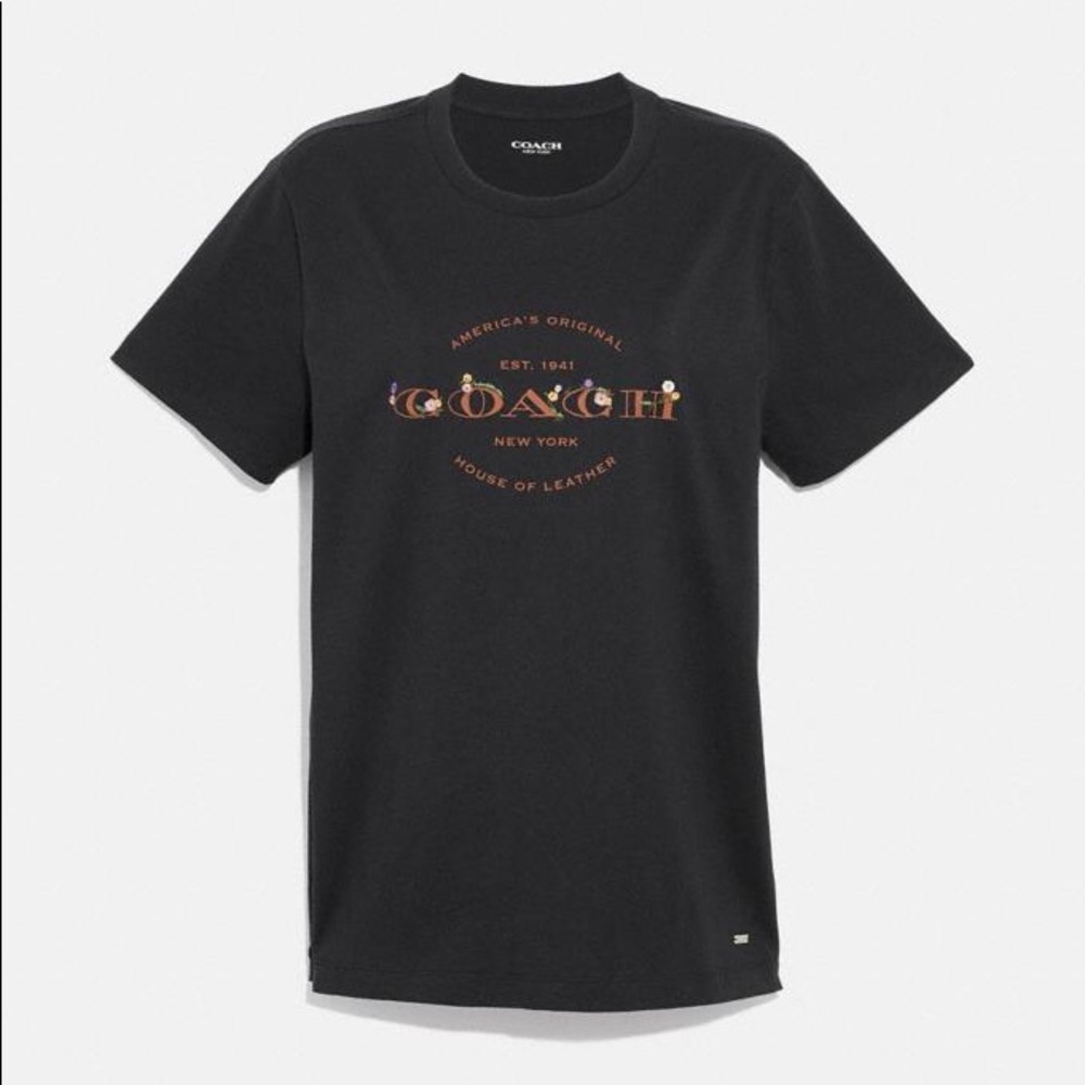 COPY - Coach flower stitches t-shirt